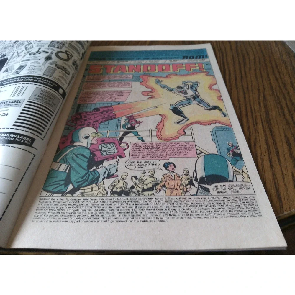 Rom #11 October 1980 Marvel Comics